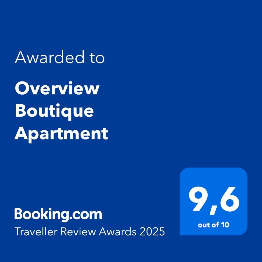 Overview Boutique Apartment Athènes Extérieur photo